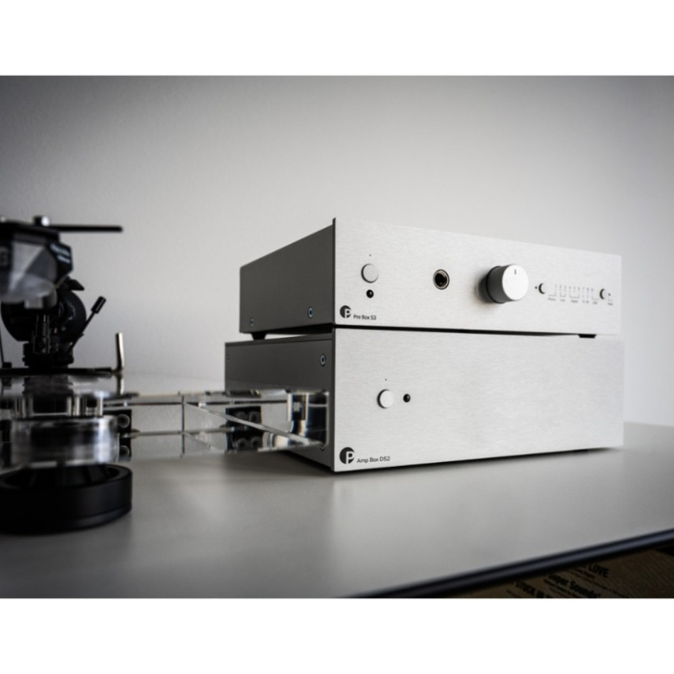 Pro-Ject Pre Box S3, kompakt försteg, silver