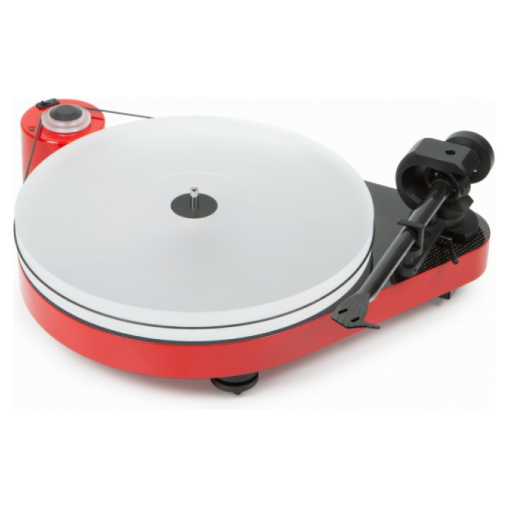 Pro-Ject RPM 5 Carbon med Ortofon 2M Bronze, röd