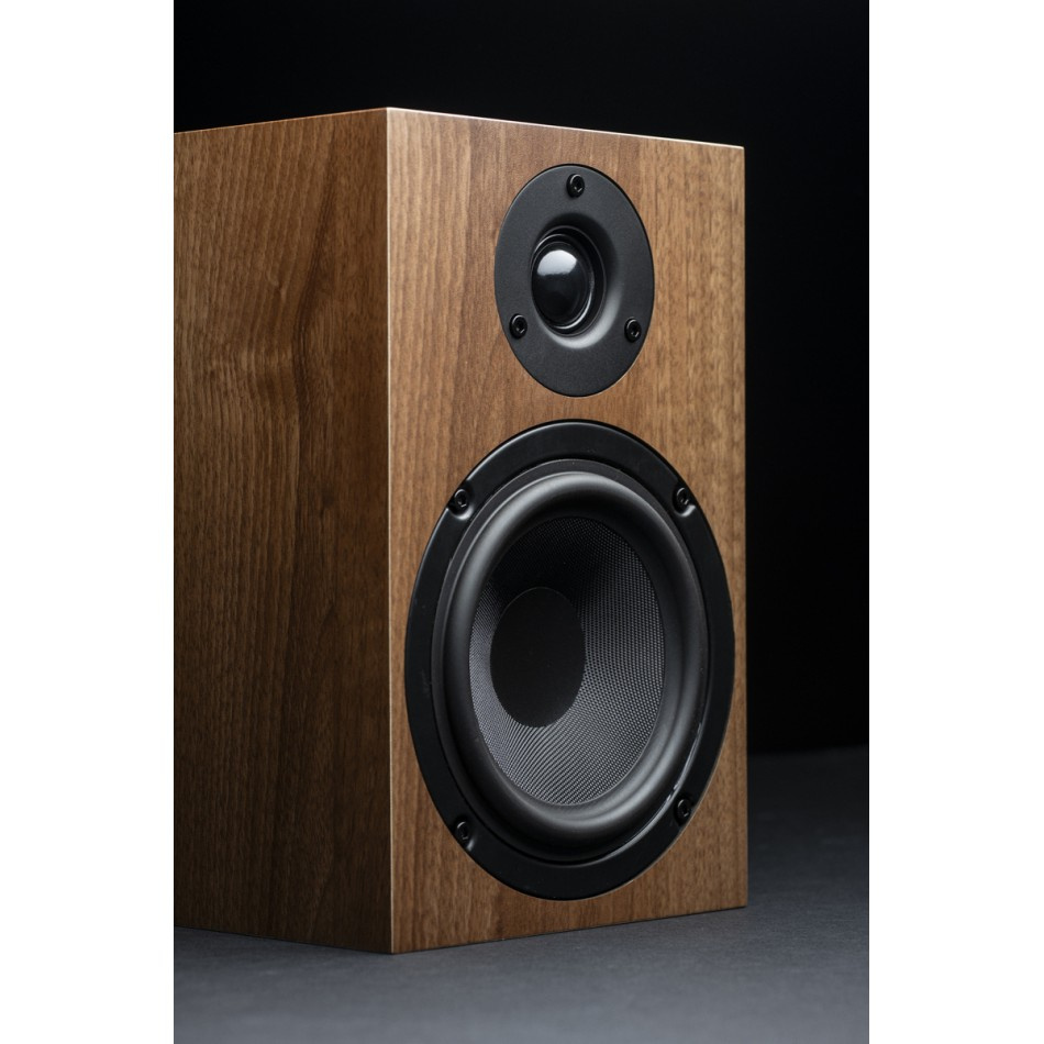 Pro-Ject Speaker Box 5 E, stativhögtalare, par, valnöt