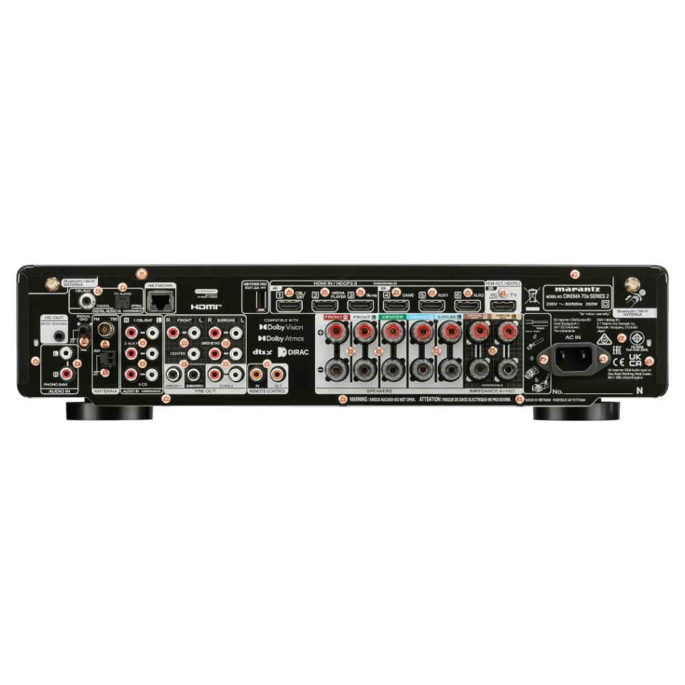 Marantz Cinema 70S S2, 7.2-kanals bioförstärkare, svart