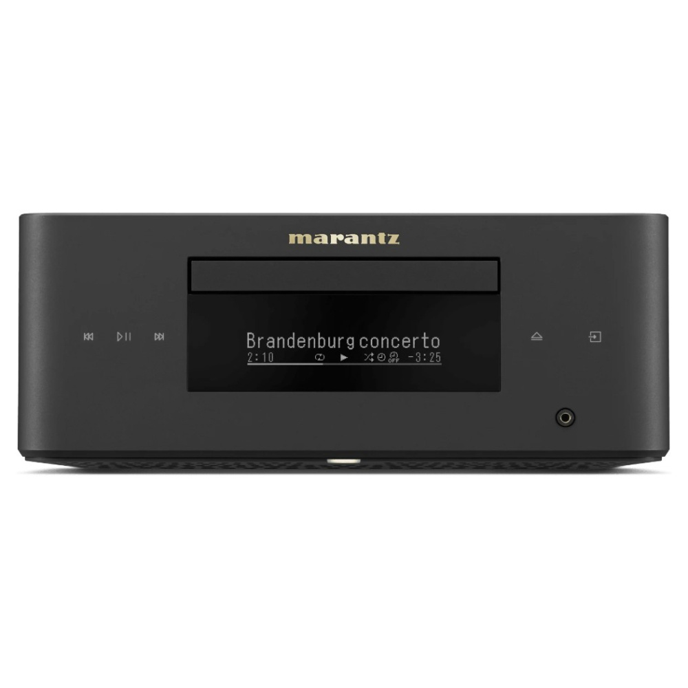Marantz MCR-60 CD/HEOS-nätverksreceiver, Svart