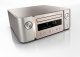 Marantz MCR-612 nätverksreceiver med CD & radio, silver/guld Nätverksreceiver med CD-spelare i silver/guld finish och digitala kontroller.