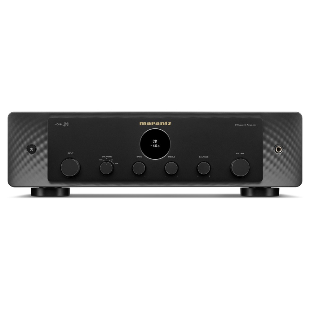 Marantz Model 50 stereoförstärkare med RIAA, svart