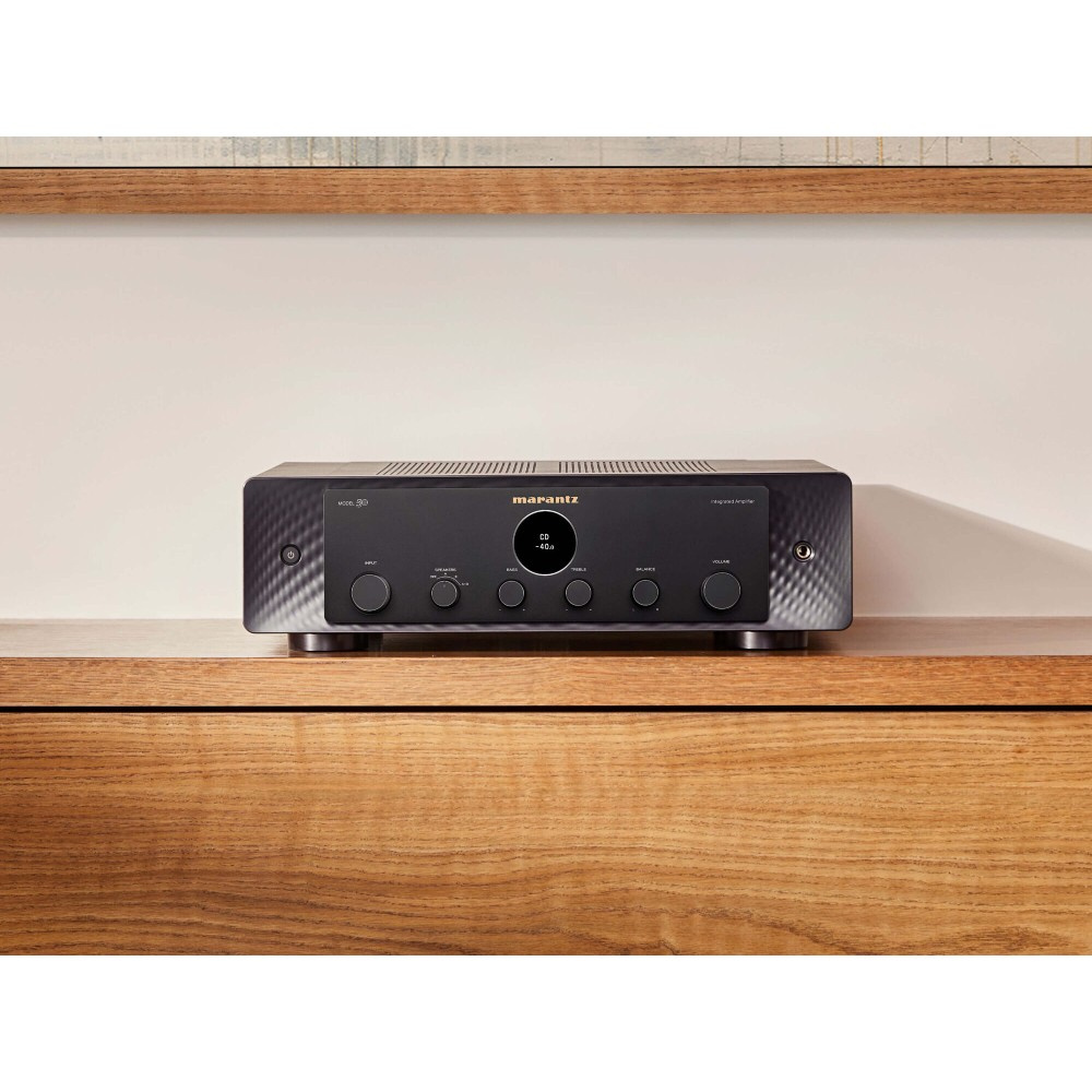 Marantz Model 50 stereoförstärkare med RIAA, svart