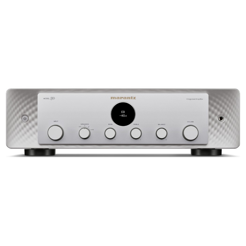 Marantz Model 50 stereoförstärkare med RIAA, silver