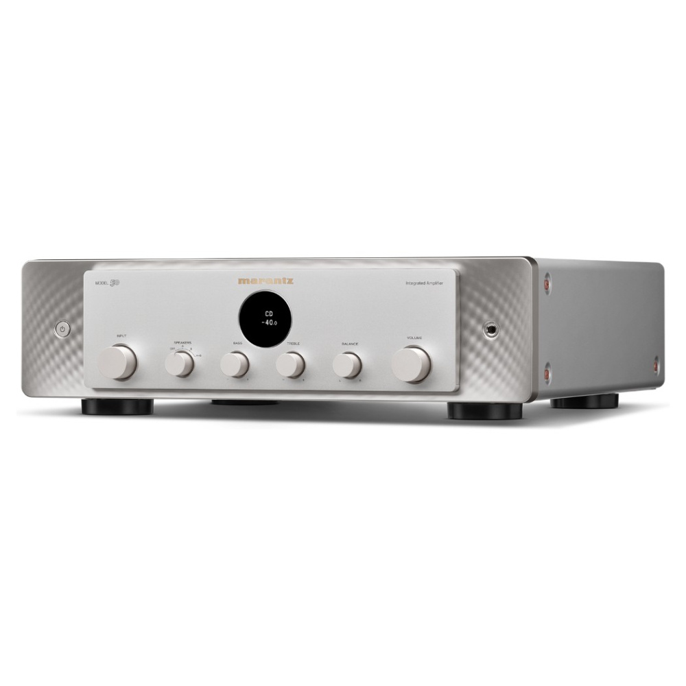 Marantz Model 50 stereoförstärkare med RIAA, silver
