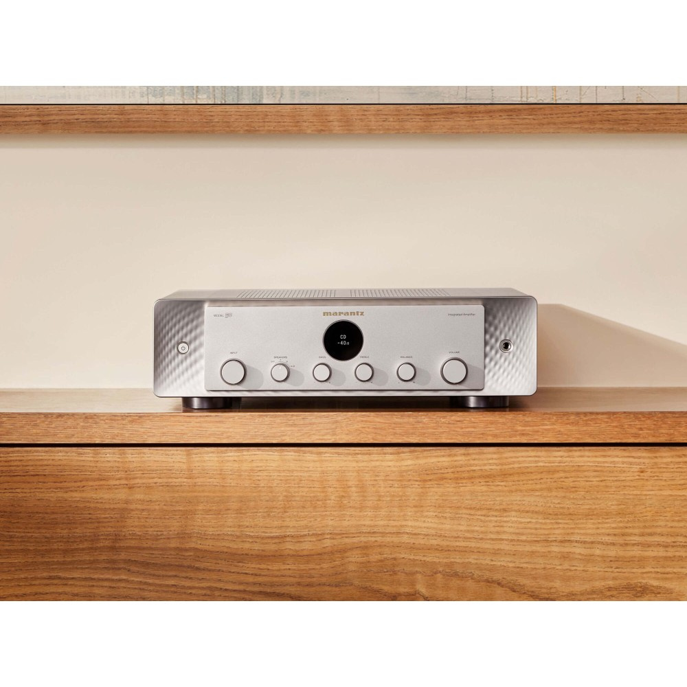 Marantz Model 50 stereoförstärkare med RIAA, silver
