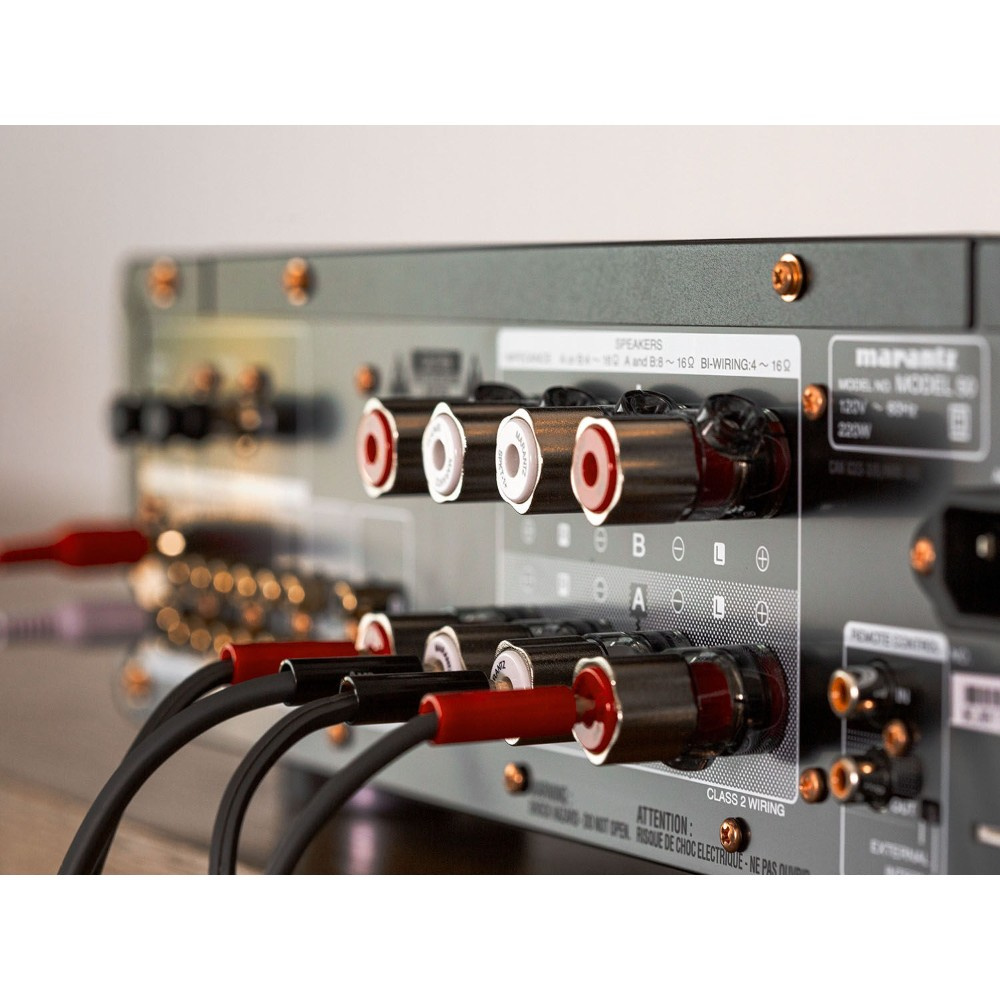 Marantz Model 50 stereoförstärkare med RIAA, silver