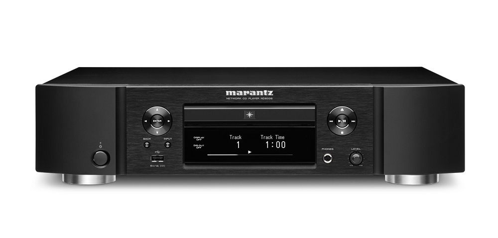 Marantz ND8006 CD/nätverksspelare med DAC, svart