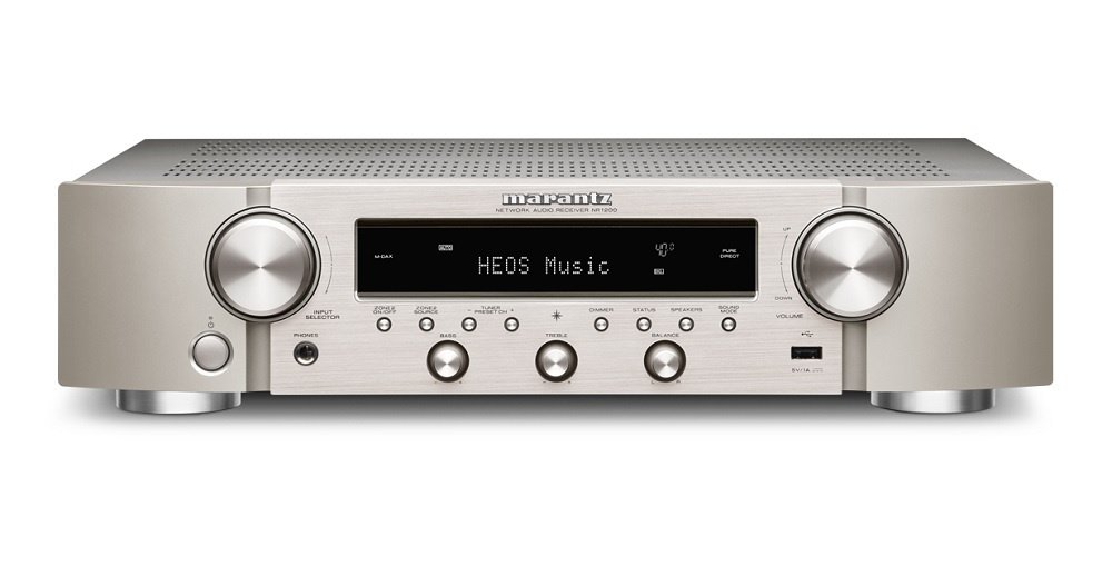 Marantz NR1200 stereoreceiver med nätverk, silver