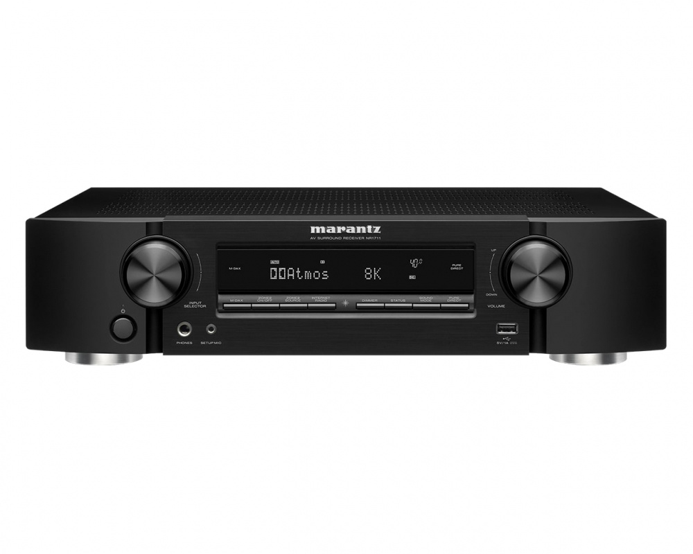 Marantz NR1711 hemmabioförstärkare, svart