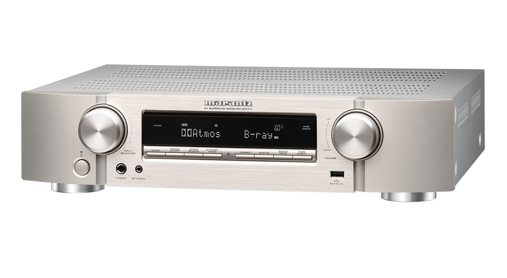 Marantz NR1711 hemmabioförstärkare, silver