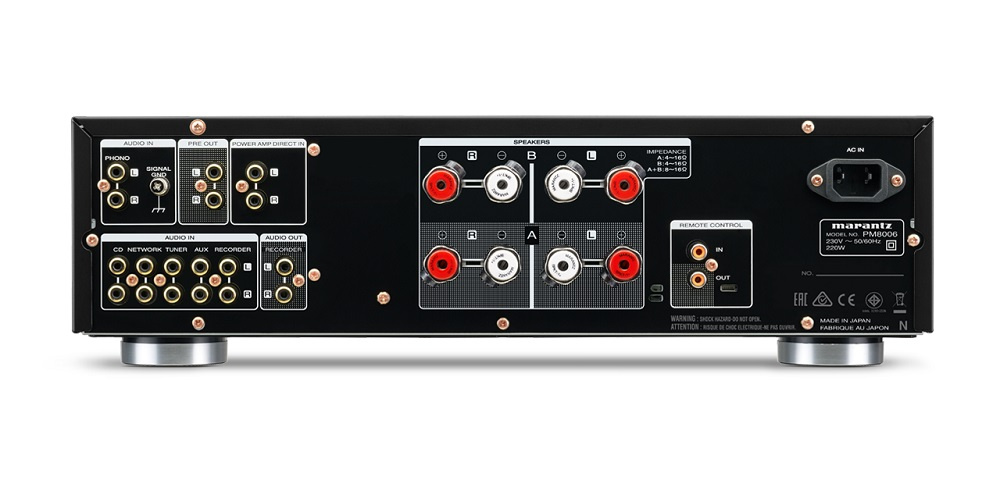 Marantz PM8006, förstärkare svart
