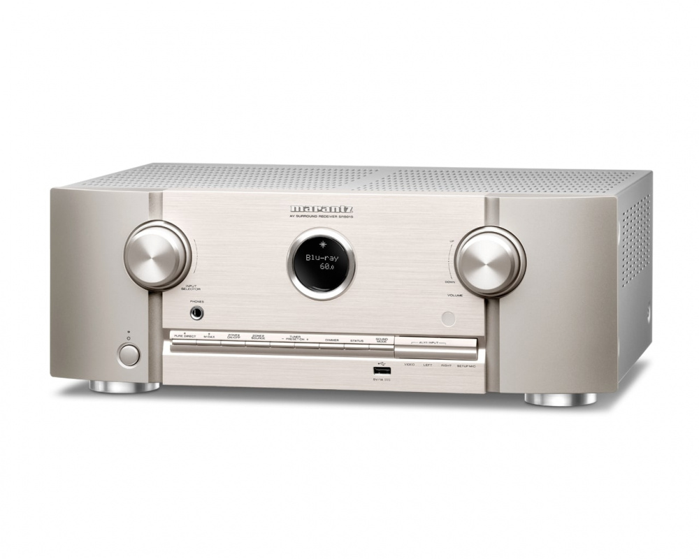 Marantz SR5015 hemmabioförstärkare med FM, silver
