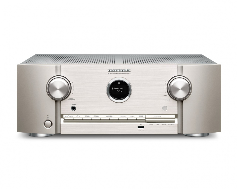 Marantz SR5015 hemmabioförstärkare med FM, silver