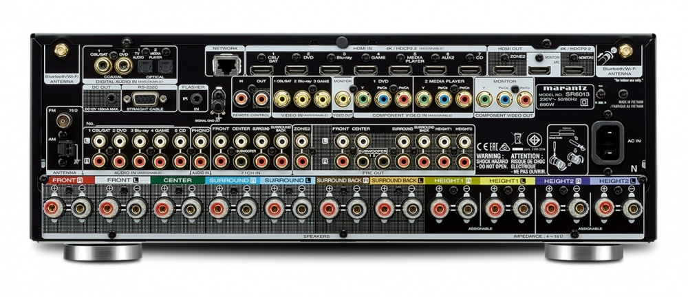 Marantz SR6013 bioreceiver, svart