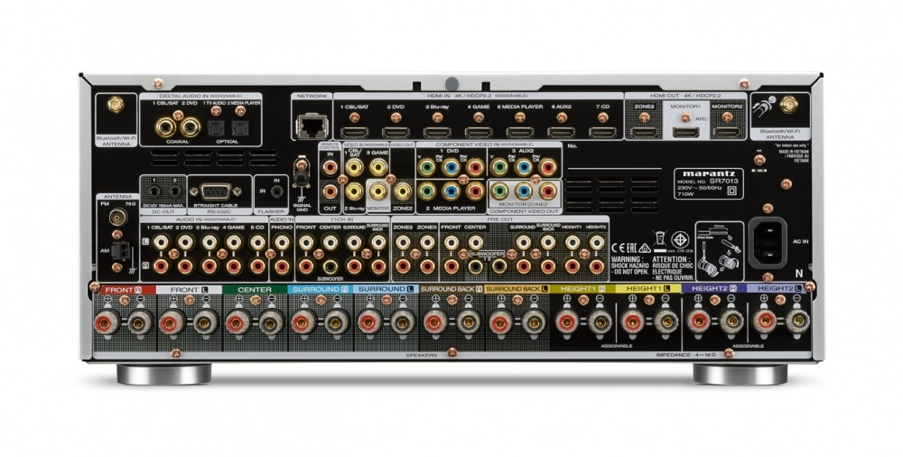 Marantz SR7013 bioförstärkare, svart