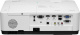 NEC ME383W, WXGA-projektor En projektor med flera anslutningar och knappar på ovansidan.