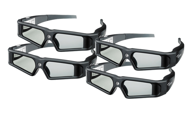 Optoma HD67N 3D-paket med 4 par glasögon