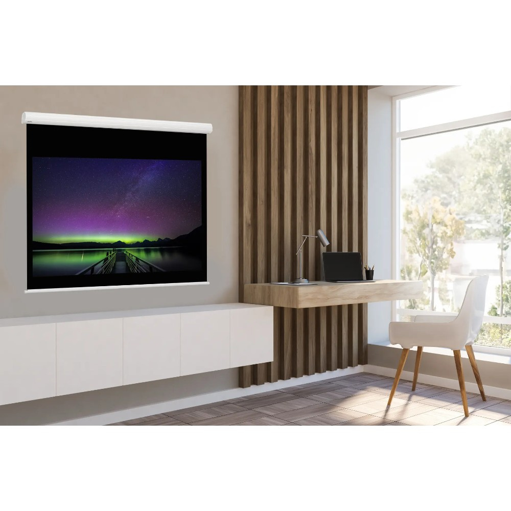 Euroscreen Diplomat Special, motordriven 51.5 tum projektorduk 114 x 64 cm