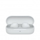 Sony WF-C510 true wireless-hörlurar, vit Ett par vita true wireless-hörlurar i en laddningsetui.