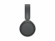 Sony WH-CH520 trådlösa on-ear, svart Svarta trådlösa hörlurar med stilren design och Sony-logotyp.