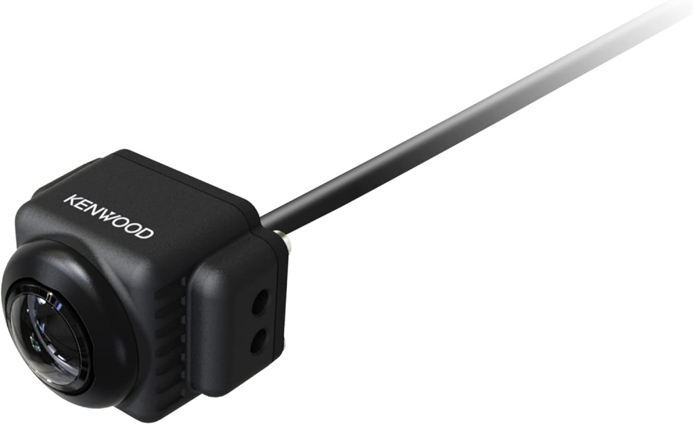 Högupplöst fram/backkamera med kabel, kompakt design och kinesisk text.