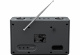Kenwood CR-ST100S-B, svart radio med Wi-Fi, Spotify Connect, DAB+ & mer Svart radiospelare med antenn, USB-port och kontroller för musikstreaming.
