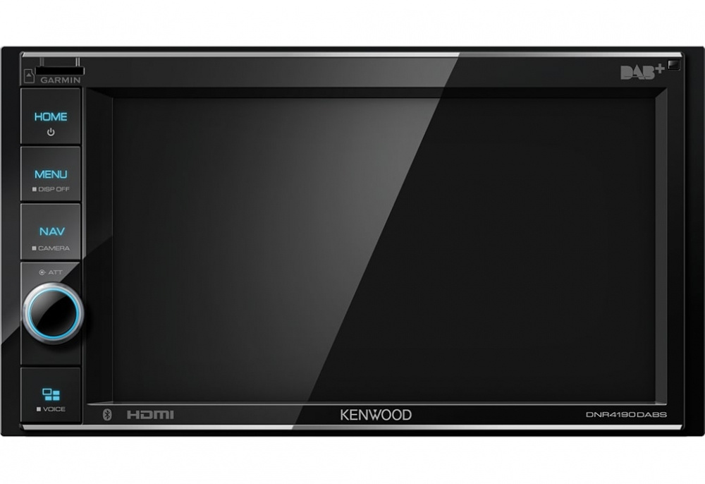 Kenwood DNR4190DABS, bilstereo med navigation, DAB och Apple CarPlay