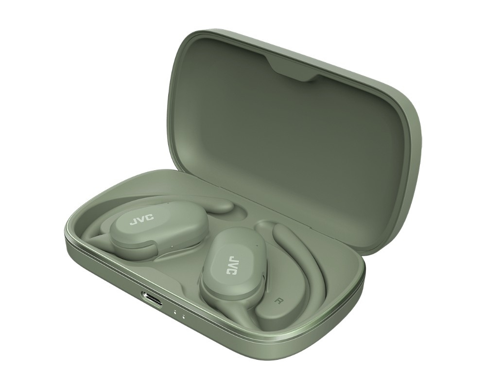 JVC HA-NP40T trådlösa hörlurar, grön