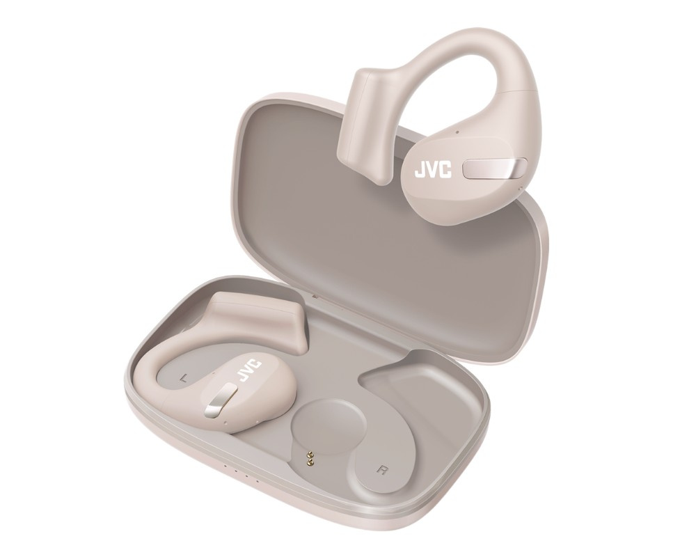 JVC HA-NP50T trådlösa hörlurar, beige