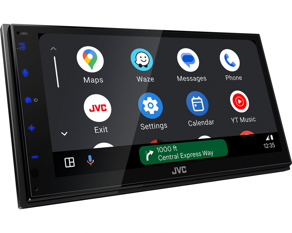 JVC KW-M695DBW, bilstereo med DAB, trådlös Carplay & Android Auto, returexemplar