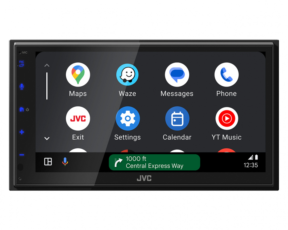 JVC KW-M695DBW, bilstereo med DAB, trådlös Carplay & Android Auto, returexemplar