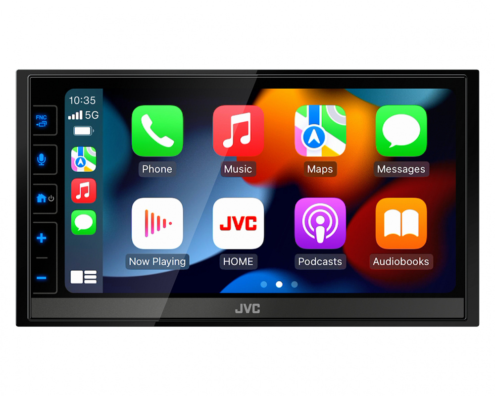 JVC KW-M785DBW, bilstereo med trådlös CarPlay & Android Auto, returexemplar