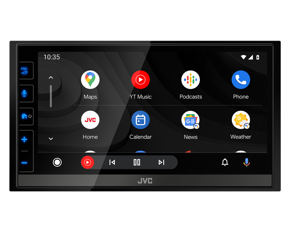 JVC KW-M785DBW, bilstereo med trådlös CarPlay & Android Auto, returexemplar