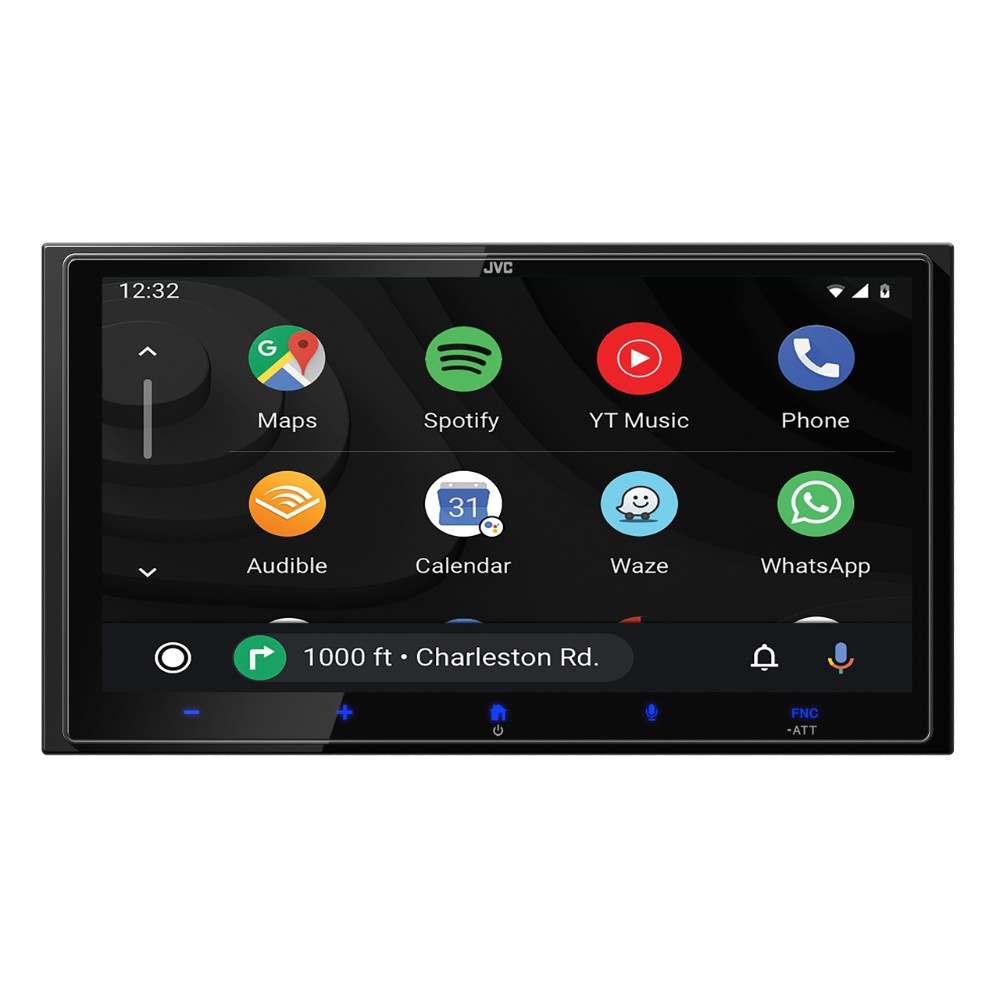 JVC KW-M795DBW, bilstereo med trådlös CarPlay & Android Auto