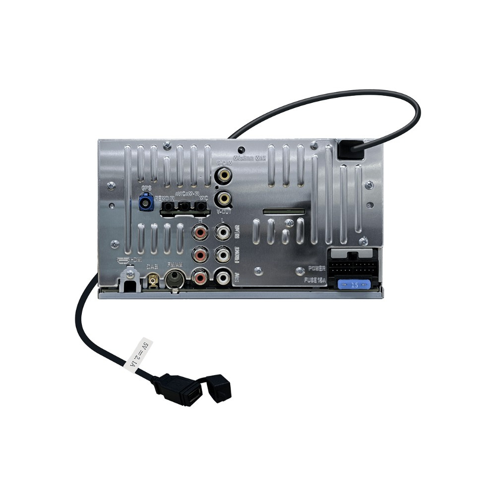 JVC KW-M795DBW, bilstereo med trådlös CarPlay & Android Auto