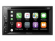 Pioneer AVH-Z3200DAB, bilstereo med Apple CarPlay, Bluetooth och DAB+ Bilstereo med pekskärm som visar appar för telefon, musik och navigation.