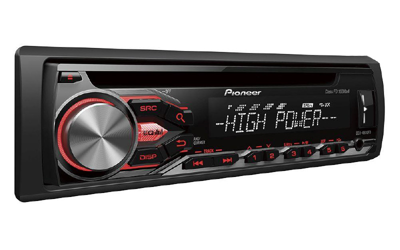 Pioneer DEH-4800FD, bilradio med CD-spelare, returexemplar