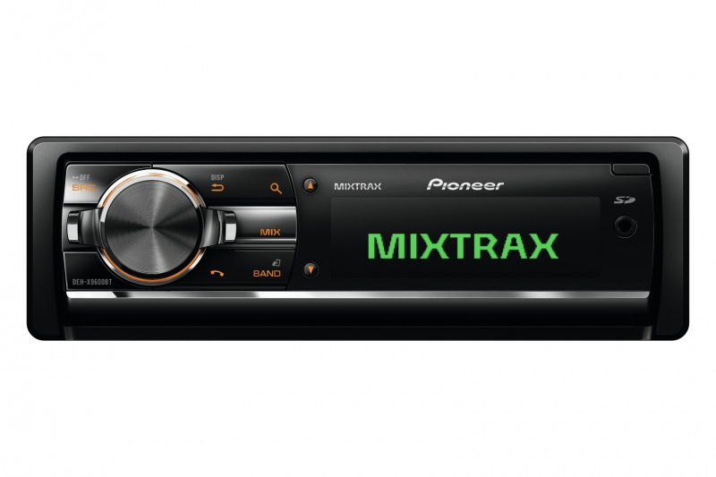 Pioneer DEH-X9600BT, bilstereo med CD, Bluetooth och 3 par lågnivå