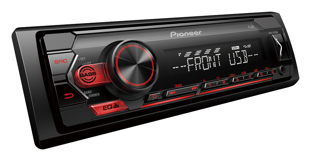Pioneer MVH-S120UB, bilradio med AUX och USB, returexemplar