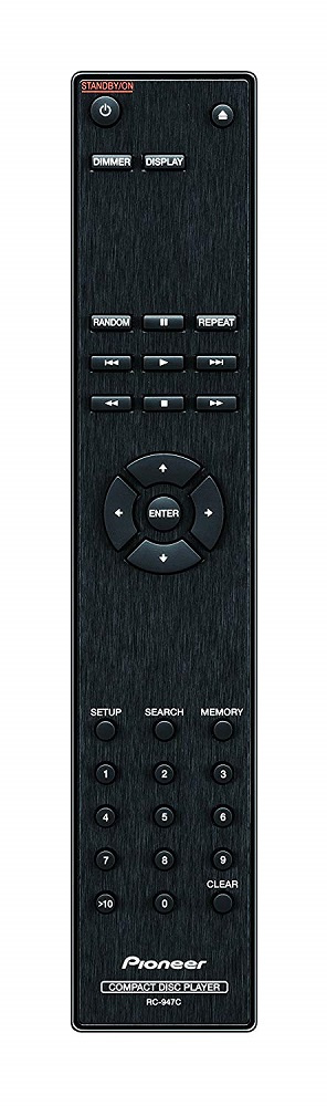 Pioneer PD-10AE, CD-spelare svart