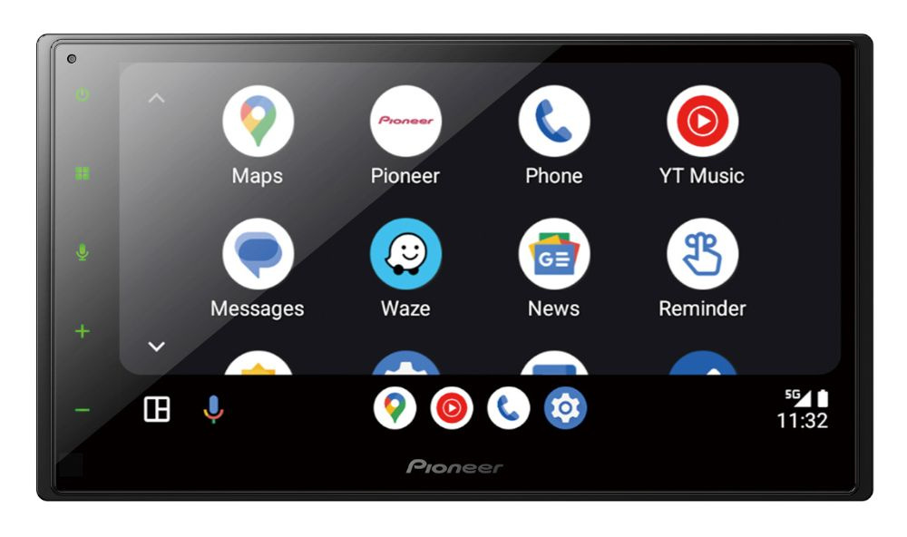 Pioneer SPH-DA150BT, bilstereo med CarPlay, Android Auto och Bluetooth, returexemplar