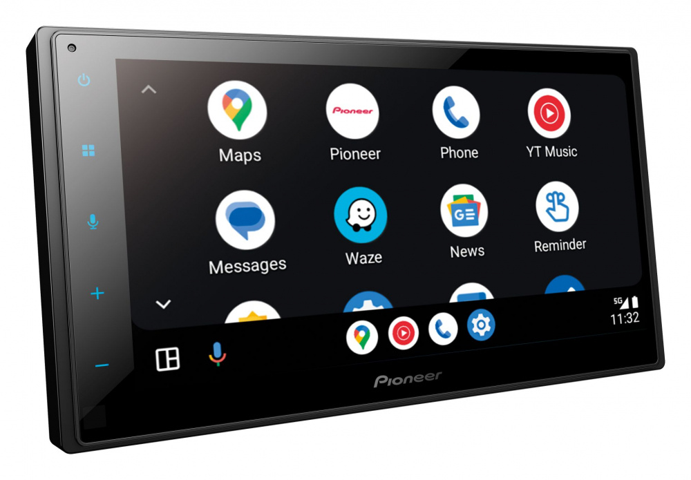 Pioneer SPH-DA150BT, bilstereo med CarPlay, Android Auto och Bluetooth, returexemplar