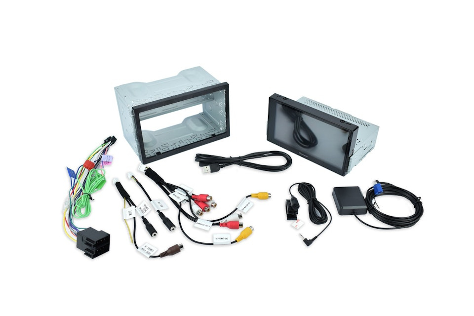 Pioneer SPH-DA77DAB, bilstereo med trådlös CarPlay, Android Auto, DAB+ och Bluetooth