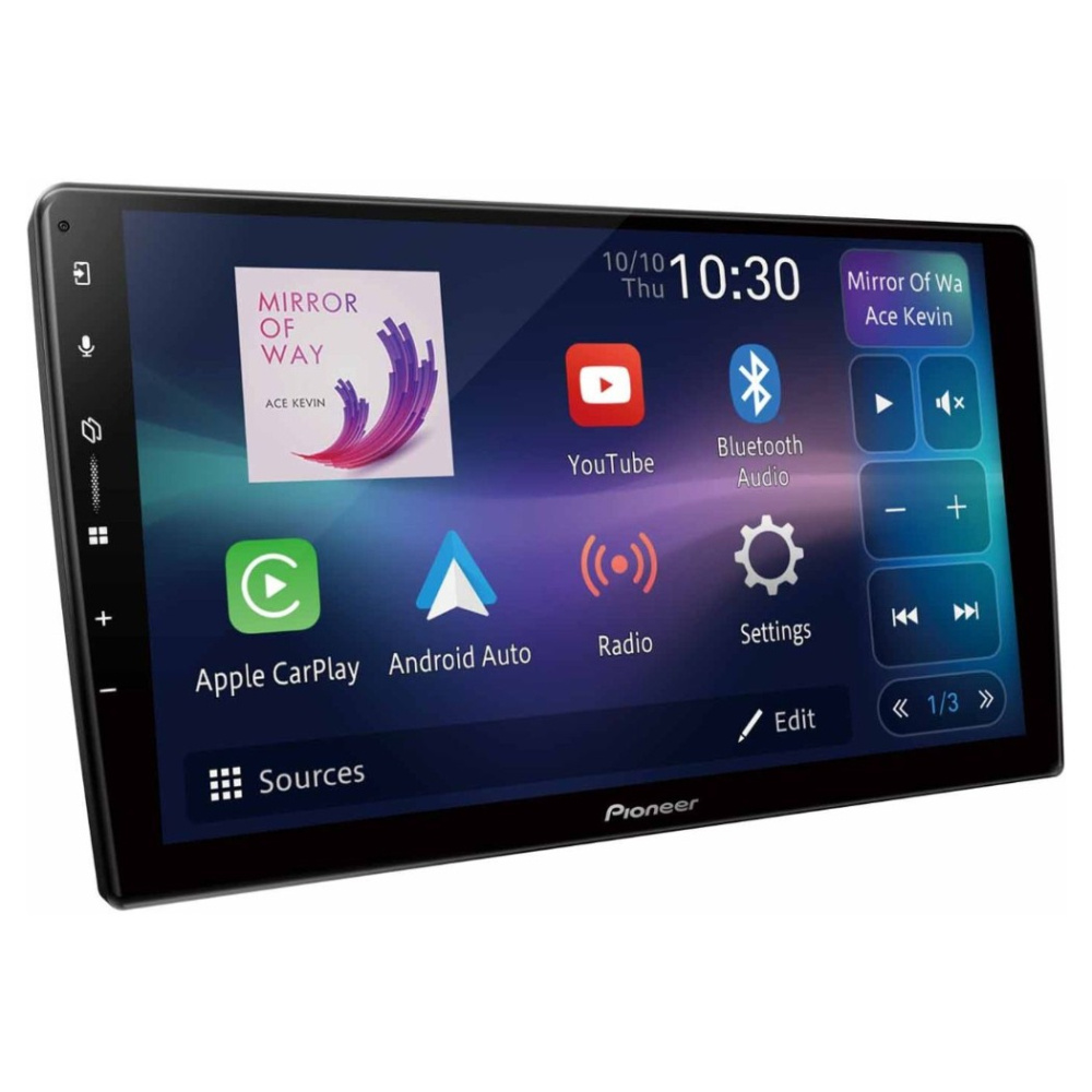 Pioneer SPH-PF97BT, 9-tums bilstereo med trådlös CarPlay/Android Auto