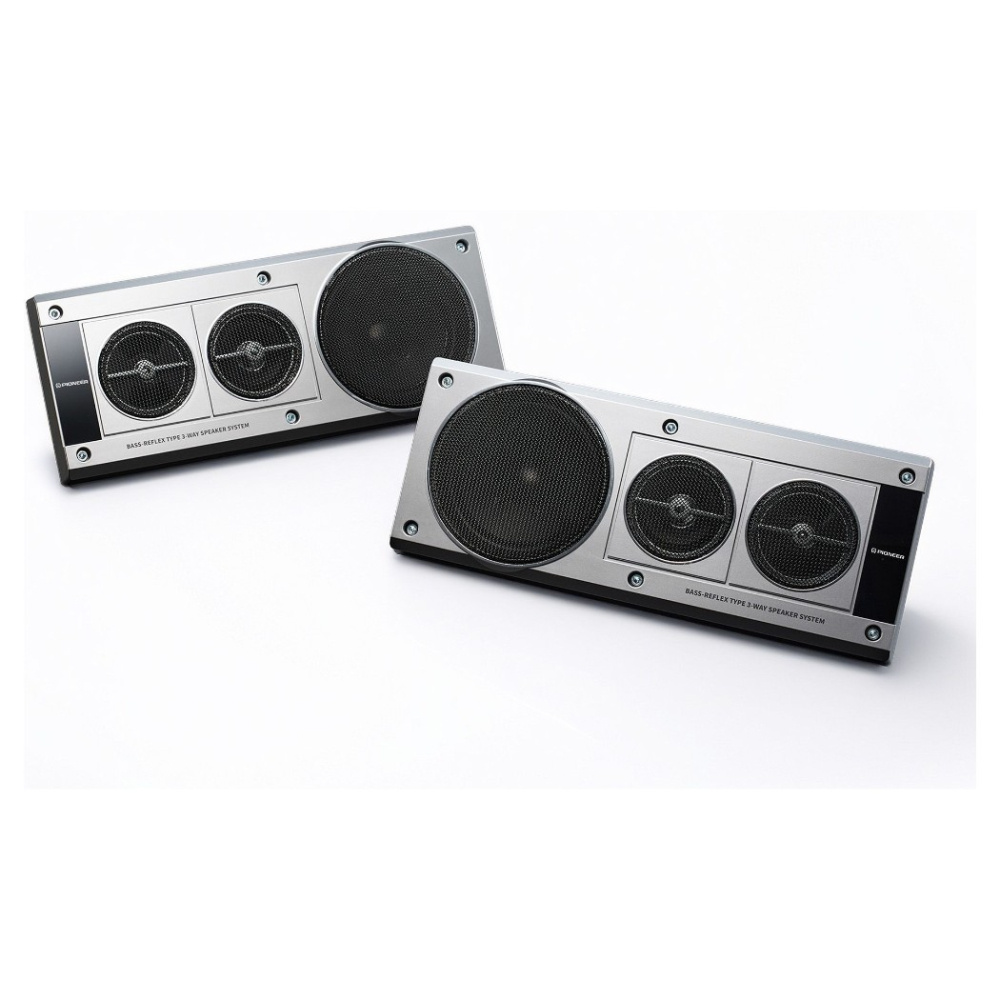Pioneer TS-X40SXT 3-vägs lådhögtalare med retrodesign, par
