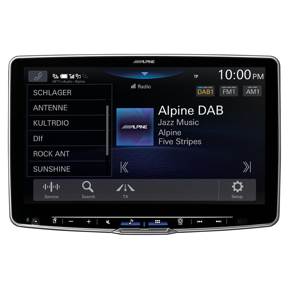 Alpine iLX-F115DU8 (Halo 11), bilstereo till Ducato 8 med CarPlay och DAB+