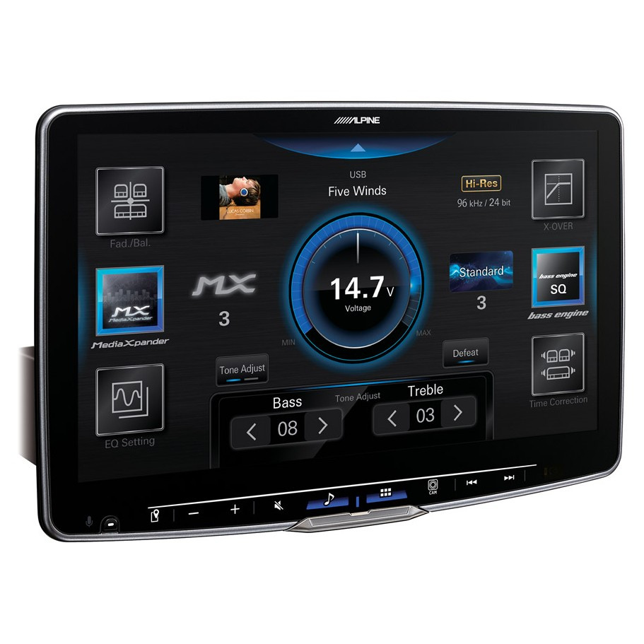 Alpine iLX-F115DU8 (Halo 11), bilstereo till Ducato 8 med CarPlay och DAB+