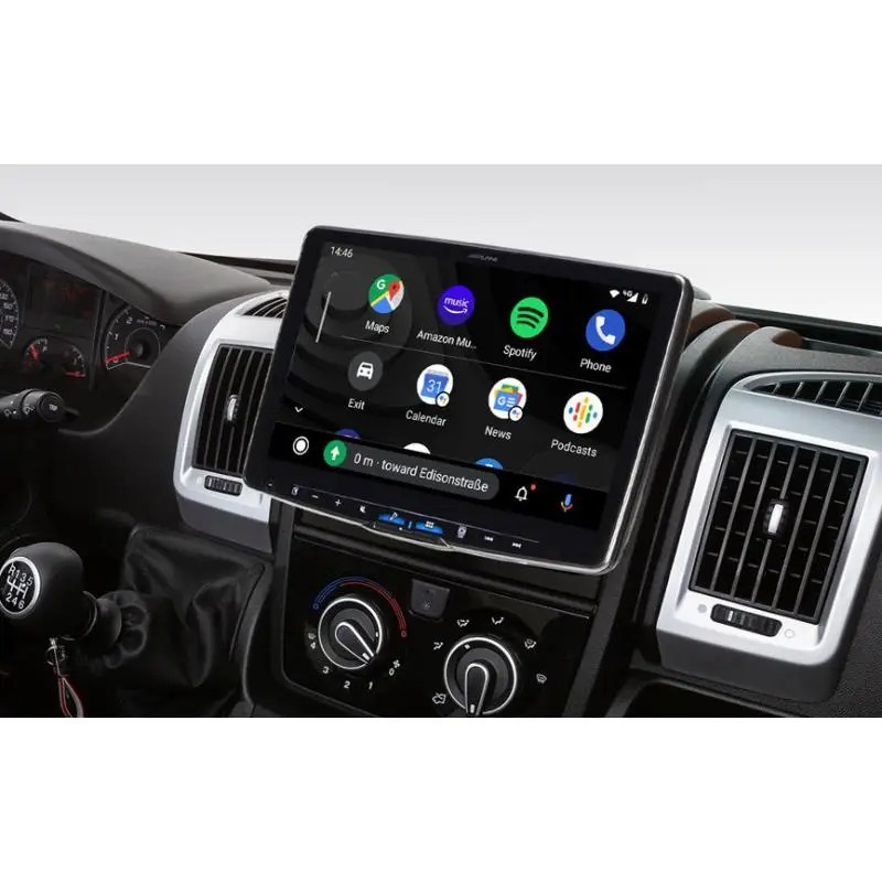 Alpine iLX-F115KIT-DU (Halo 11), bilstereo till Fiat Ducato -21 med CarPlay och DAB+